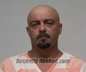 Booking photo from Rush County, Indiana