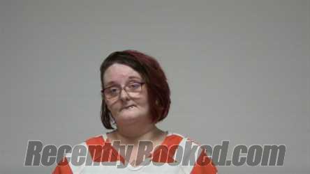 Booking photo from Rush County, Indiana