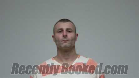 Booking photo from Rush County, Indiana