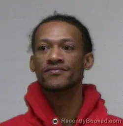 Mugshot of BRYSON Antwon HARRIS booked in Rush County, Indiana on April 17, 2026