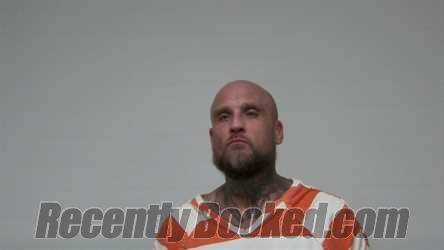 Booking photo from Rush County, Indiana