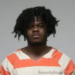 Mugshot of Kharii Dunbar booked in Rush County, Indiana on April 9, 2026