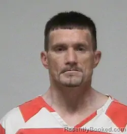 Mugshot of Joshua Dean Troxel booked in Rush County, Indiana on April 12, 2026