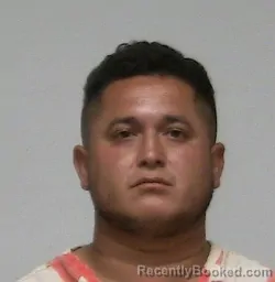 Mugshot of LUIS DANIEL OCAMPO FUNEZ booked in Rush County, Indiana on May 26, 2026