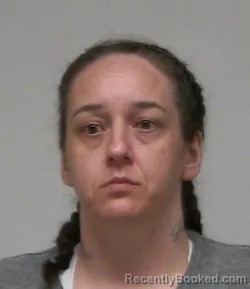 Mugshot of Amy Nicole Lowe booked in Rush County, Indiana on June 22, 2026
