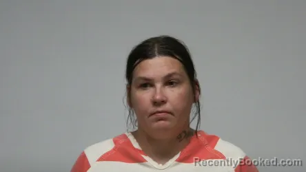 Mugshot of ASHLEY DAWN COMBS booked in Rush County, Indiana on July 12, 2026