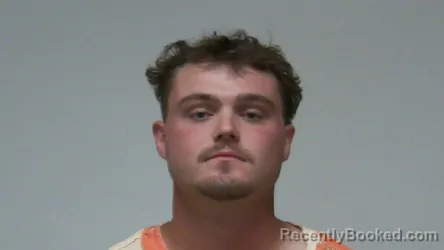 Mugshot of Cole Gracen Jackson booked in Rush County, Indiana on September 27, 2026
