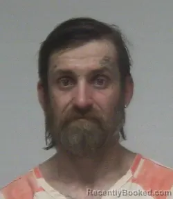 Booking photo from Rush County, Indiana