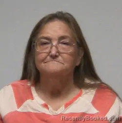 Mugshot of Vickie Lynn Davis booked in Rush County, Indiana on August 23, 2026
