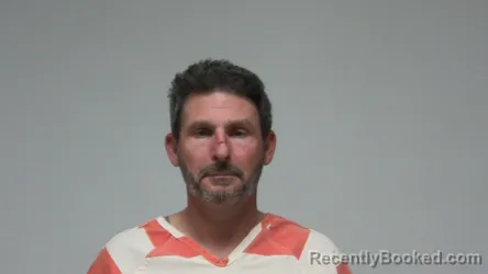 Mugshot of Todd Eric Howard booked in Rush County, Indiana on October 11, 2026