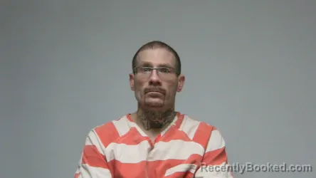 Mugshot of JERRAD CLAYTON SEABORN booked in Rush County, Indiana on March 18, 2026