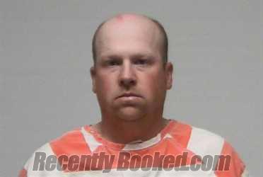 Booking photo from Rush County, Indiana