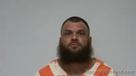 Mugshot of Jacob Levi Higgins booked in Rush County, Indiana on July 11, 2026