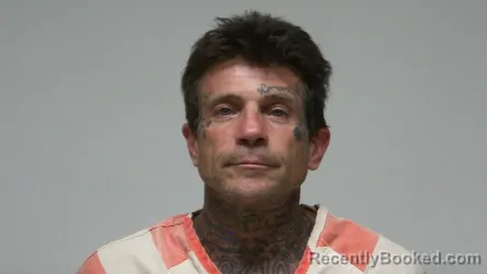 Mugshot of TED EUGENE VANN booked in Rush County, Indiana on July 3, 2026