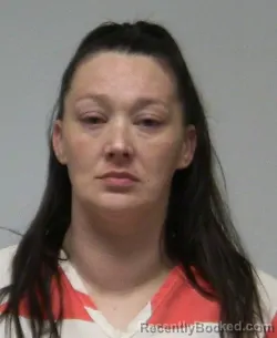 Mugshot of Christina Deseray Reams booked in Rush County, Indiana on March 15, 2026