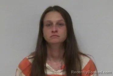 Mugshot of Chelsey Leeann Bush booked in Rush County, Indiana on August 21, 2026