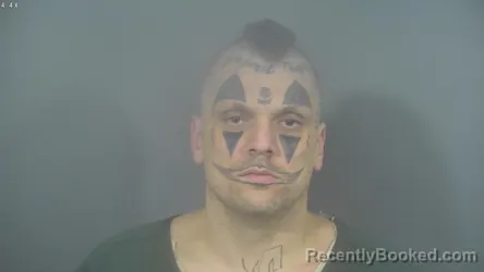 Booking photo from St Joseph County, Indiana