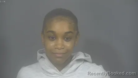 Mugshot of ANIYAH TINA MARIE DAVIS booked in St Joseph County, Indiana on March 11, 2026