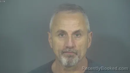 Mugshot of MARK WADE LEHMAN booked in St Joseph County, Indiana on March 13, 2026