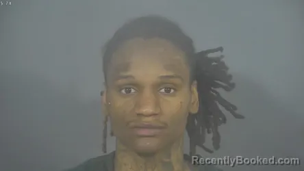 Mugshot of DAMARCUS BRIESON SHELL booked in St Joseph County, Indiana on March 24, 2026