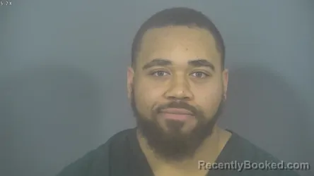 Mugshot of TREVON MARQUES WOODS booked in St Joseph County, Indiana on March 27, 2026