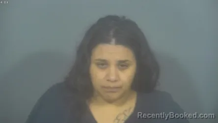 Mugshot of IRENE GARCIA booked in St Joseph County, Indiana on April 27, 2026