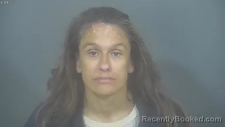 Mugshot of KRISTINA ANN BURR booked in St Joseph County, Indiana on July 9, 2026