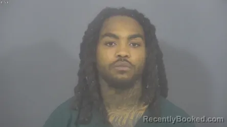 Mugshot of JAWAN ARELL HINES booked in St Joseph County, Indiana on July 10, 2026