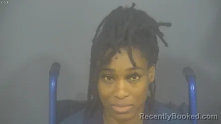 Mugshot of ASIA LAQUEESE JETER booked in St Joseph County, Indiana on July 10, 2026