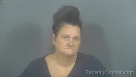 Mugshot of CYNTHIA ANN BLUE booked in St Joseph County, Indiana on July 16, 2026