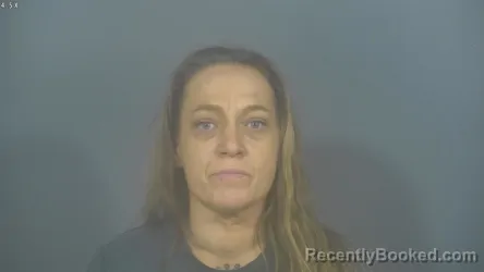 Mugshot of AMY SUE BOWKER booked in St Joseph County, Indiana on July 22, 2026