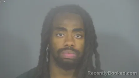 Mugshot of DAYAVION RAHJEE THOMPSON booked in St Joseph County, Indiana on August 6, 2026