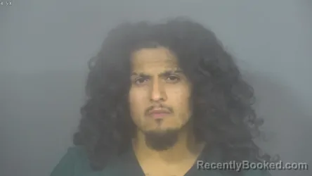 Mugshot of Alberto Espinoza booked in St Joseph County, Indiana on August 9, 2026