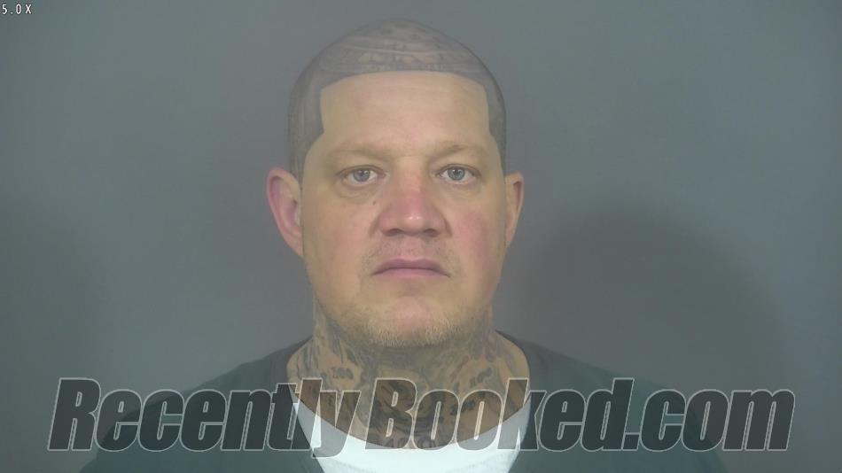 Booking photo from St Joseph County, Indiana