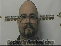 Booking photo from Scott County, Indiana