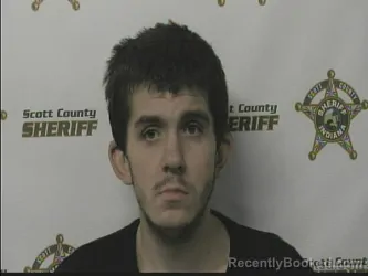 Booking photo from Scott County, Indiana