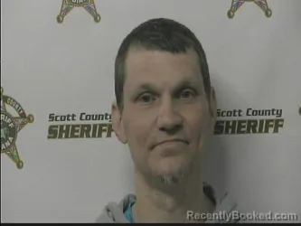 Mugshot of STEVEN MCINTOSH booked in Scott County, Indiana on March 17, 2026