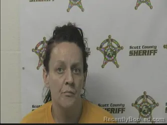 Mugshot of RACHELLE SMITH booked in Scott County, Indiana on March 18, 2026