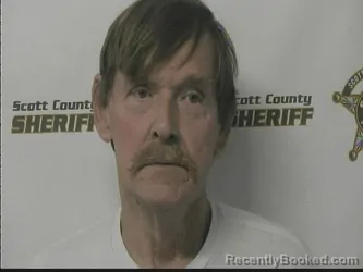 Mugshot of ROBERT STEWART booked in Scott County, Indiana on March 20, 2026