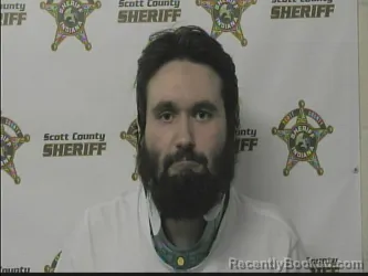 Mugshot of CHARLES NEWTON booked in Scott County, Indiana on March 25, 2026