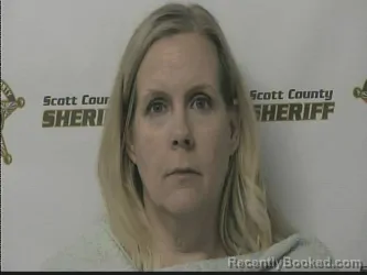 Mugshot of MELISSA GEISLER booked in Scott County, Indiana on March 28, 2026