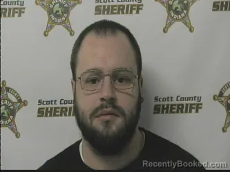 Mugshot of SEBASTIAN CARTER booked in Scott County, Indiana on April 11, 2026