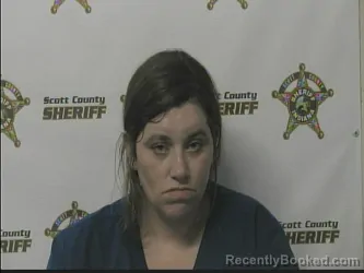 Mugshot of SHANDA STAMPER booked in Scott County, Indiana on April 12, 2026