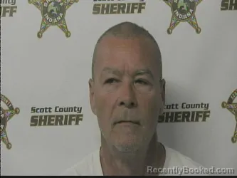 Mugshot of ERIC BALL booked in Scott County, Indiana on April 13, 2026