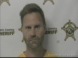 Mugshot of DANIEL CRONE booked in Scott County, Indiana on April 14, 2026