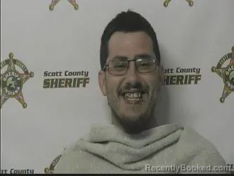 Mugshot of SHANE SULLIVAN booked in Scott County, Indiana on April 18, 2026