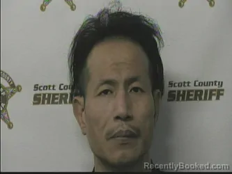 Mugshot of TIAN QIANG booked in Scott County, Indiana on April 29, 2026