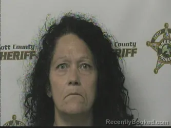 Mugshot of SALLY STEPP booked in Scott County, Indiana on April 30, 2026