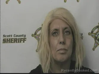 Mugshot of SUZI FRYE booked in Scott County, Indiana on April 30, 2026