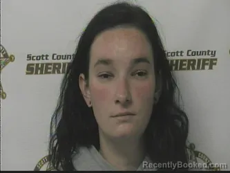 Mugshot of JORDYN CARBONARO booked in Scott County, Indiana on May 11, 2026